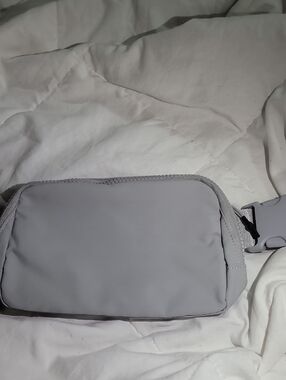 Gray Belt Bag